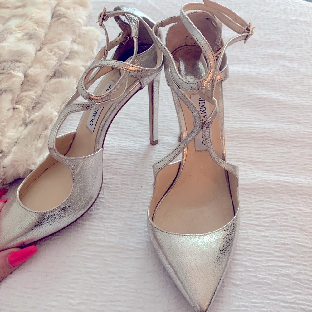 Gorgeous Jimmy Choo heels, worn once.